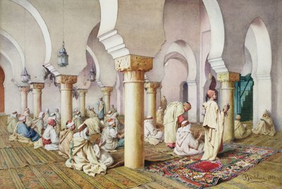 Beim Gebet in der Moschee, 1884 von Filipo or Frederico Bartolini